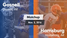 Matchup: Gosnell  vs. Harrisburg  2016