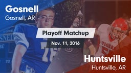 Matchup: Gosnell  vs. Huntsville  2016