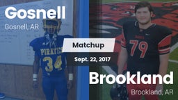 Matchup: Gosnell  vs. Brookland  2017