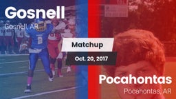 Matchup: Gosnell  vs. Pocahontas  2017