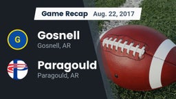 Recap: Gosnell  vs. Paragould  2017