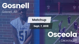 Matchup: Gosnell  vs. Osceola  2018