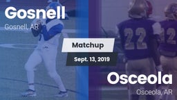 Matchup: Gosnell  vs. Osceola  2019