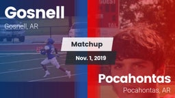 Matchup: Gosnell  vs. Pocahontas  2019