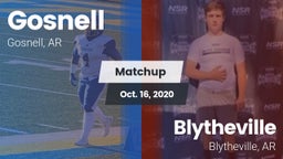Matchup: Gosnell  vs. Blytheville  2020