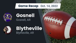 Recap: Gosnell  vs. Blytheville  2022