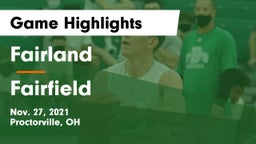 Fairland  vs Fairfield  Game Highlights - Nov. 27, 2021