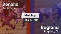 Matchup: Donoho  vs. Ragland  2016