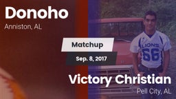 Matchup: Donoho  vs. Victory Christian  2017