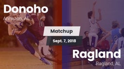 Matchup: Donoho  vs. Ragland  2018