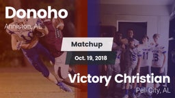 Matchup: Donoho  vs. Victory Christian  2018