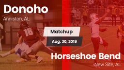 Matchup: Donoho  vs. Horseshoe Bend  2019
