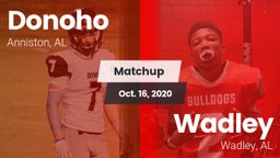 Matchup: Donoho  vs. Wadley  2020