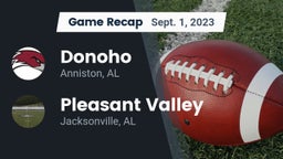 Recap: Donoho  vs. Pleasant Valley  2023