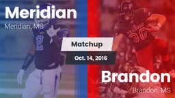 Matchup: Meridian  vs. Brandon  2016