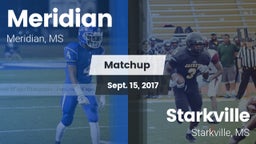 Matchup: Meridian  vs. Starkville  2017