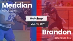 Matchup: Meridian  vs. Brandon  2017