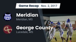 Recap: Meridian  vs. George County  2017