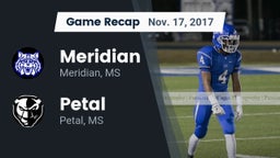 Recap: Meridian  vs. Petal  2017