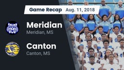 Recap: Meridian  vs. Canton  2018