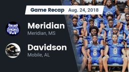 Recap: Meridian  vs. Davidson  2018