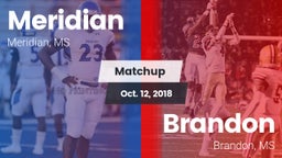 Matchup: Meridian  vs. Brandon  2018