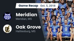 Recap: Meridian  vs. Oak Grove  2018