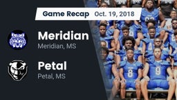 Recap: Meridian  vs. Petal  2018