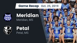 Recap: Meridian  vs. Petal  2019