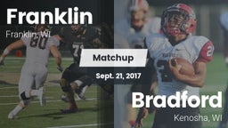 Matchup: Franklin  vs. Bradford  2017