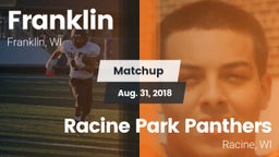 Matchup: Franklin  vs. Racine Park Panthers  2018