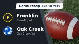 Recap: Franklin  vs. Oak Creek  2019