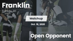 Matchup: Franklin  vs. Open Opponent 2020