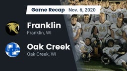 Recap: Franklin  vs. Oak Creek  2020