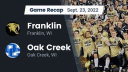 Recap: Franklin  vs. Oak Creek  2022