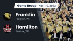 Recap: Franklin  vs. Hamilton  2023