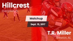 Matchup: Hillcrest High vs. T.R. Miller  2017