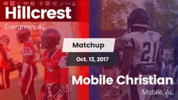 Matchup: Hillcrest High vs. Mobile Christian  2017