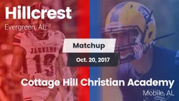Matchup: Hillcrest High vs. Cottage Hill Christian Academy 2017