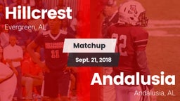Matchup: Hillcrest High vs. Andalusia  2018