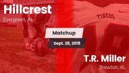 Matchup: Hillcrest High vs. T.R. Miller  2018