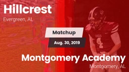 Matchup: Hillcrest High vs. Montgomery Academy  2019