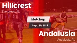 Matchup: Hillcrest High vs. Andalusia  2019