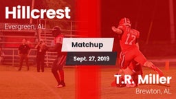 Matchup: Hillcrest High vs. T.R. Miller  2019