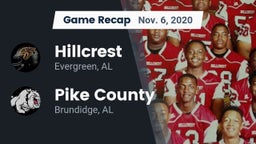 Recap: Hillcrest  vs. Pike County  2020