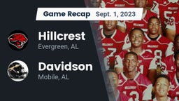 Recap: Hillcrest  vs. Davidson  2023