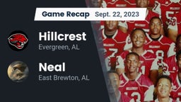 Recap: Hillcrest  vs. Neal  2023