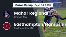 Recap: Mahar Regional  vs. Easthampton/Hampshire  2018