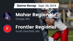 Recap: Mahar Regional  vs. Frontier Regional  2018