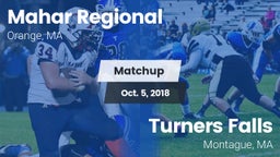 Matchup: Mahar Regional High vs. Turners Falls  2018